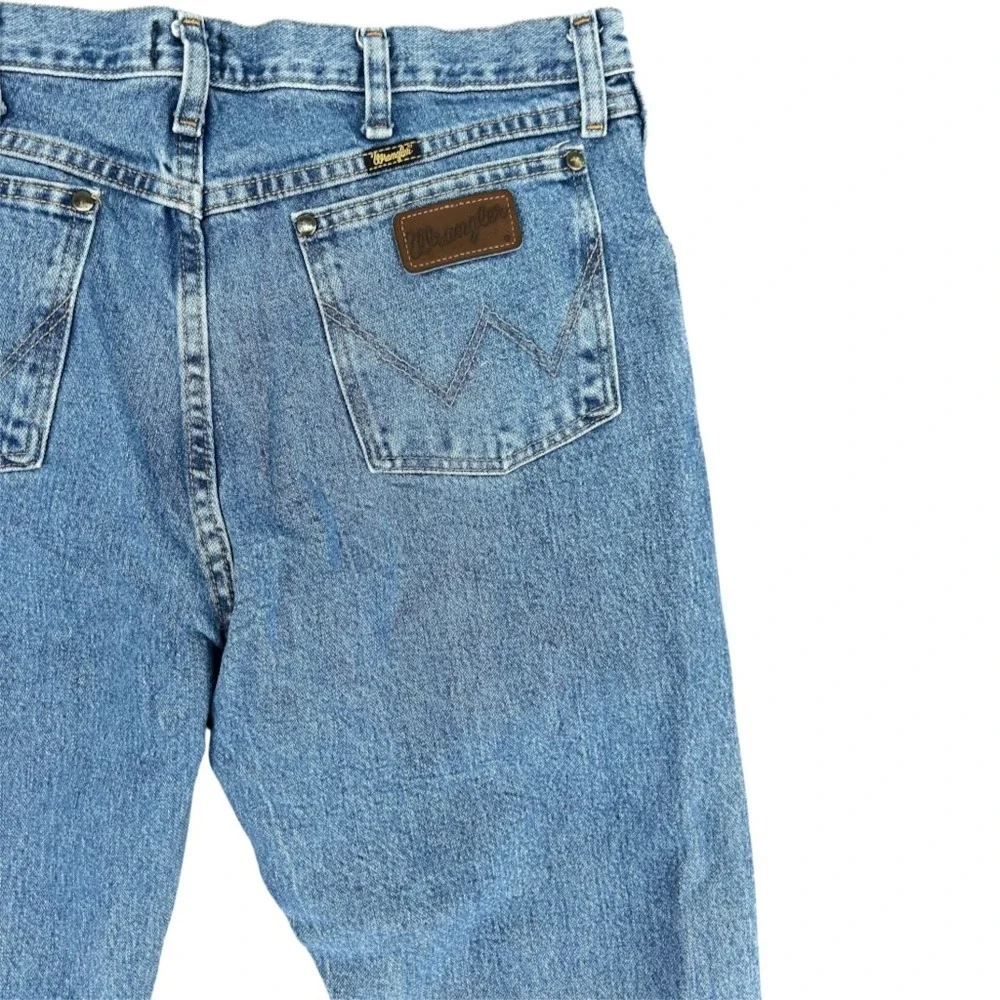 Wrangler 47MWZ Regular Fit Cowboy Cut Jeans Blue 35x32